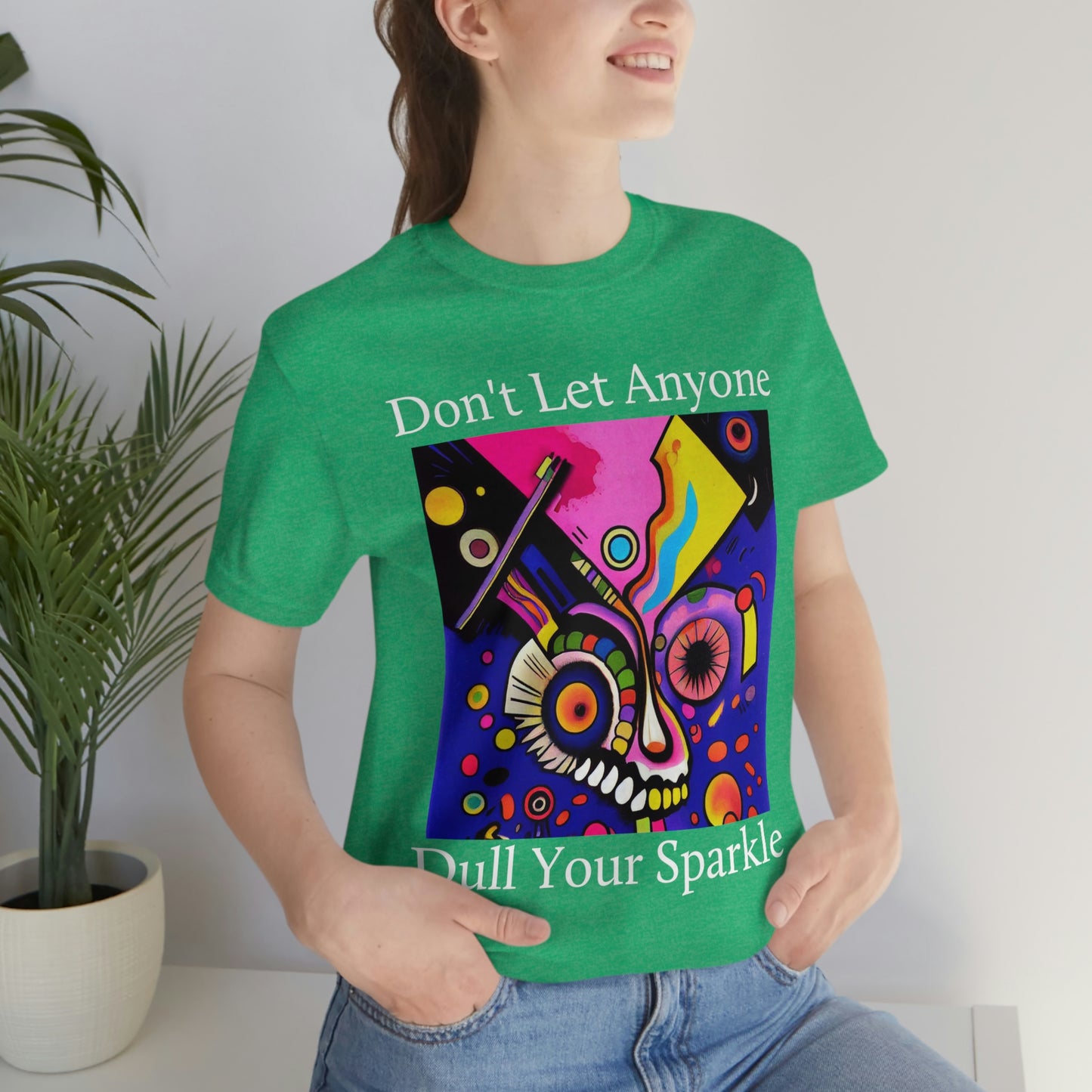 Express Yourself. Original Art. Unisex Jersey Short Sleeve Tee.