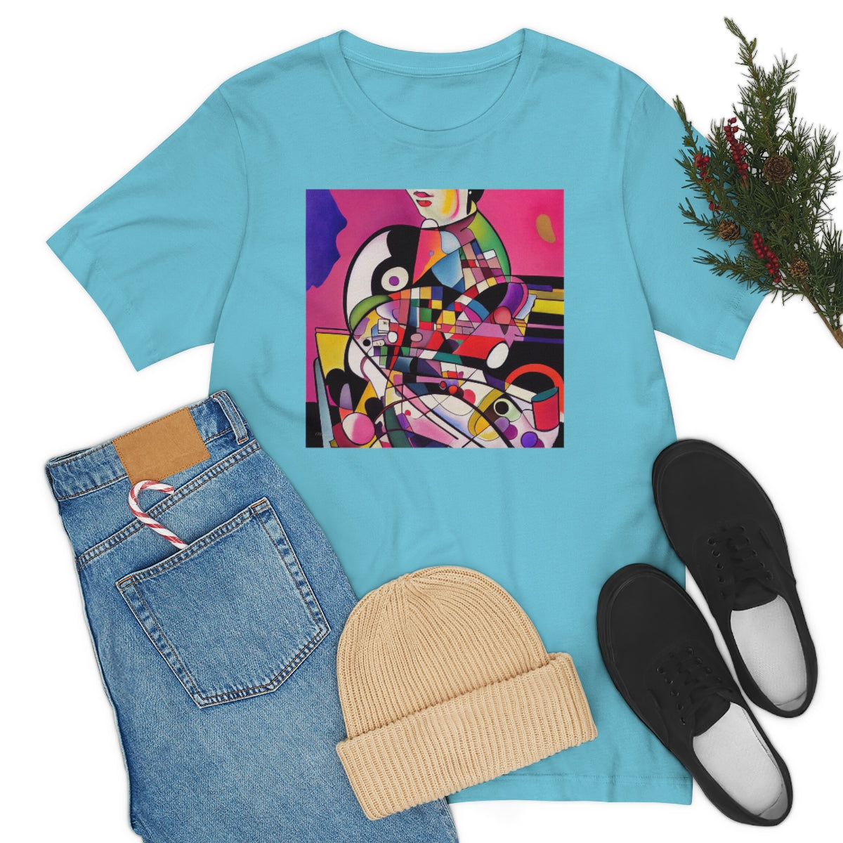 Multitasking - Original Art. Unisex Jersey Short Sleeve Tee.