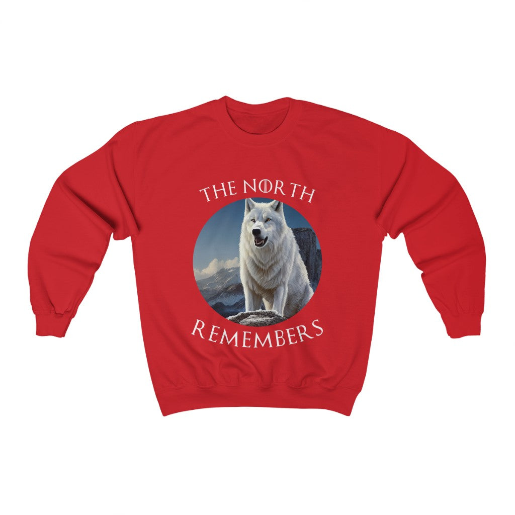 The North Remembers. Unisex Heavy Blend™ Crewneck Sweatshirt