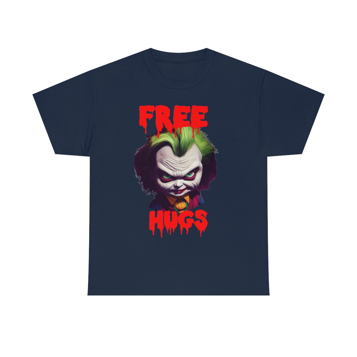 Free Hugs, Happy Halloween! Original art. Unisex Heavy Cotton Tee.