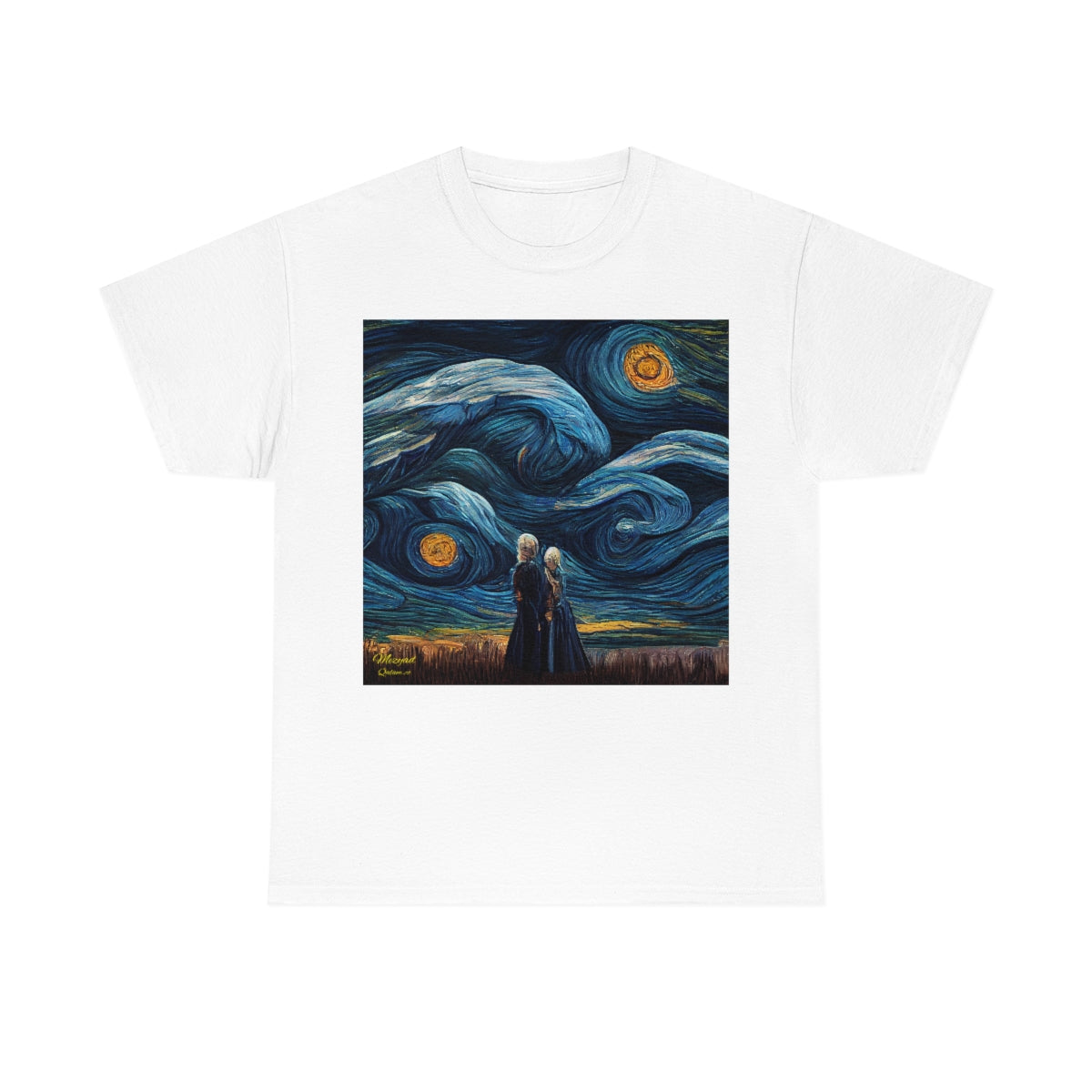Marriage Is Only A Political Arrangement. Original Art. Unisex Heavy Cotton Tee.