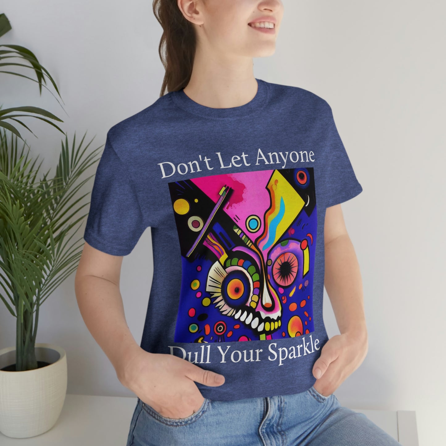 Express Yourself. Original Art. Unisex Jersey Short Sleeve Tee.