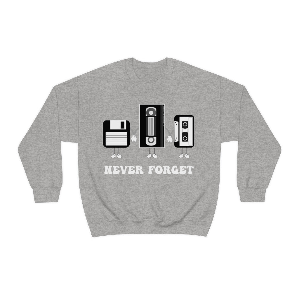 Never Forget Our Nostalgia Origins! Unisex Heavy Blend™ Crewneck Sweatshirt