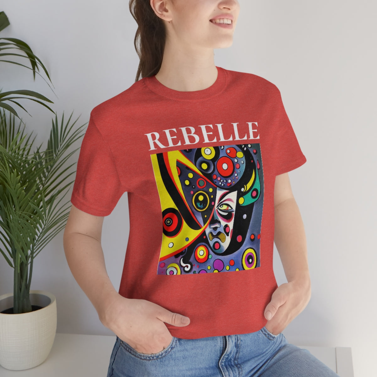 The Rebel - Original Art. Unisex Jersey Short Sleeve Tee.