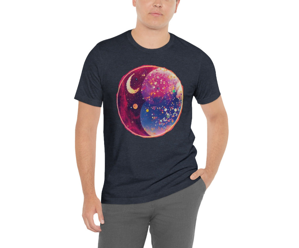 The Candy Galaxy - Original Art. Unisex Jersey Short Sleeve Tee.