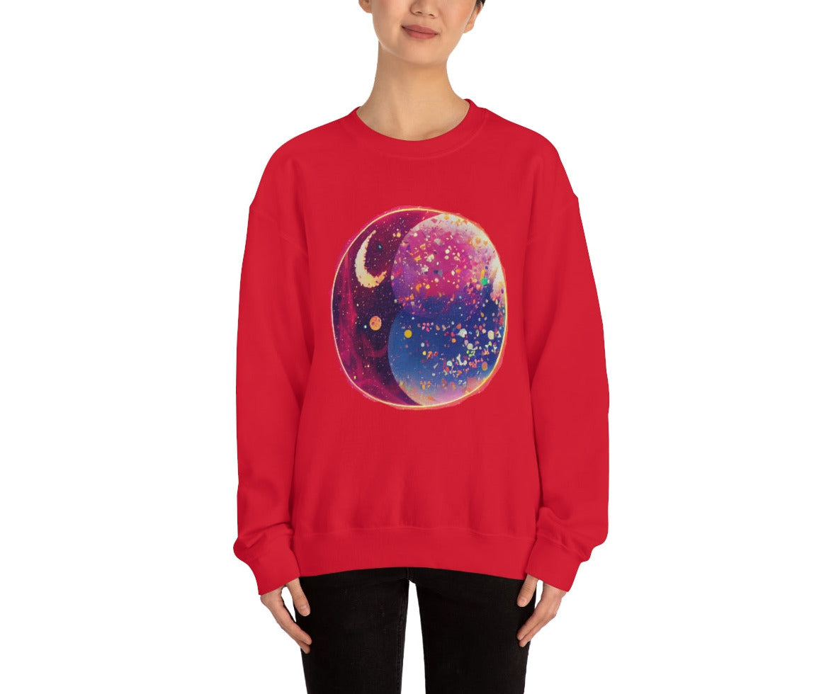 The Candy Galaxy - Original Art. Unisex Heavy Blend Crewneck Sweatshirt.