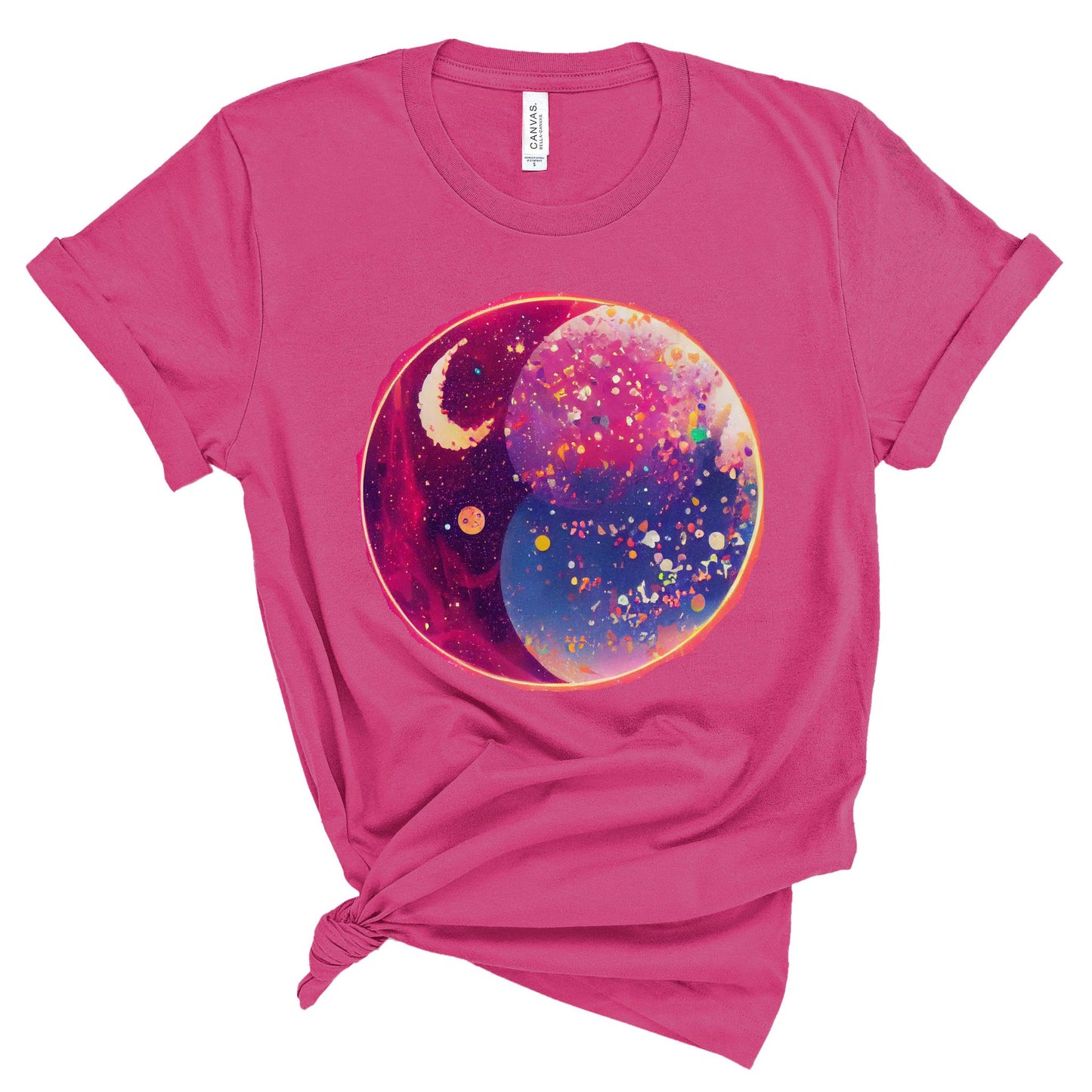 The Candy Galaxy - Original Art. Unisex Jersey Short Sleeve Tee.