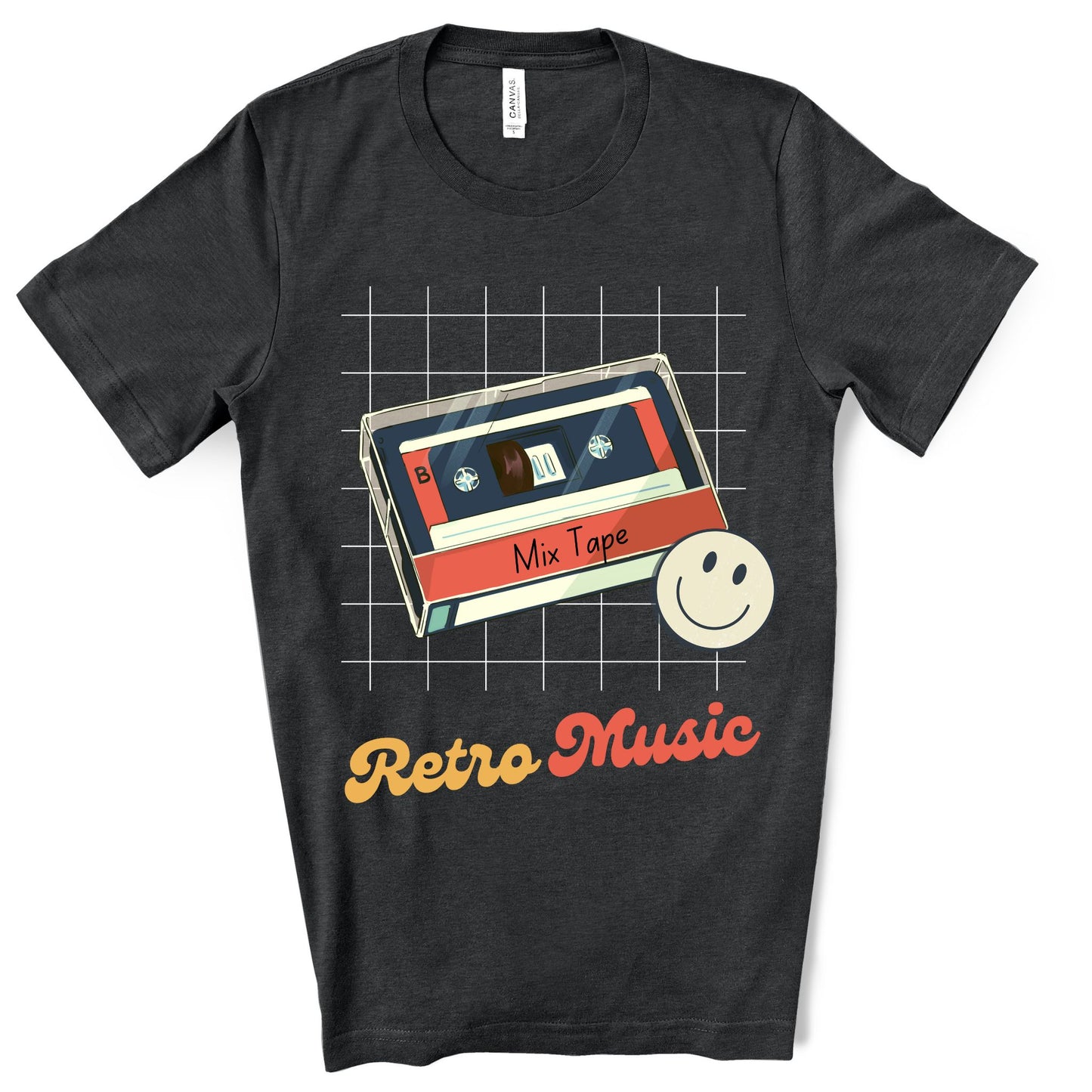Retro Music Hits. Unisex Jersey Short Sleeve Tee.