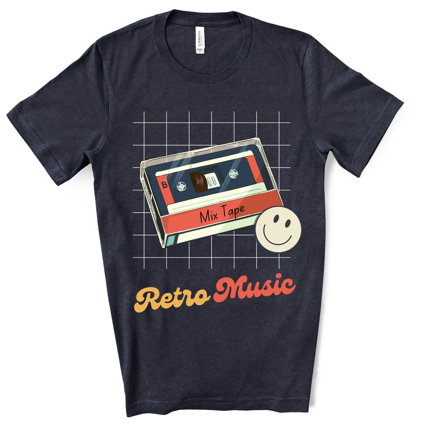 Retro Music Hits. Unisex Jersey Short Sleeve Tee.