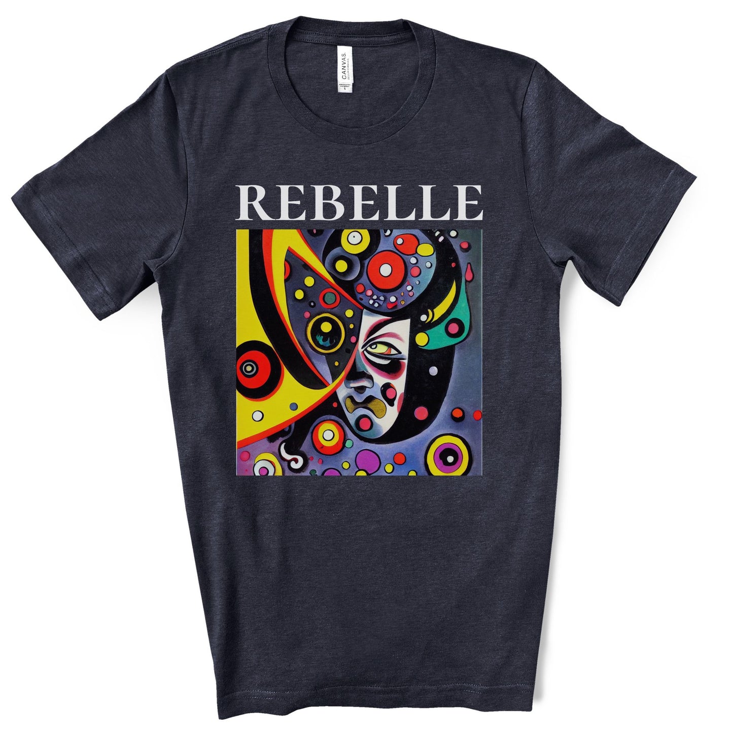 The Rebel - Original Art. Unisex Jersey Short Sleeve Tee.
