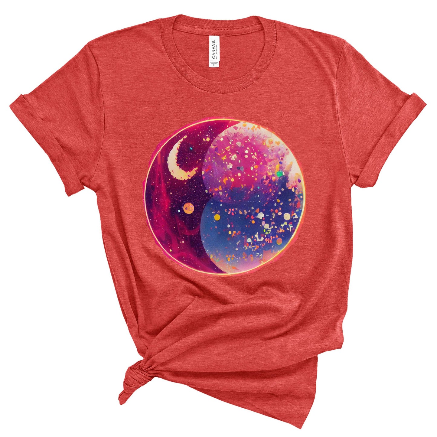 The Candy Galaxy - Original Art. Unisex Jersey Short Sleeve Tee.