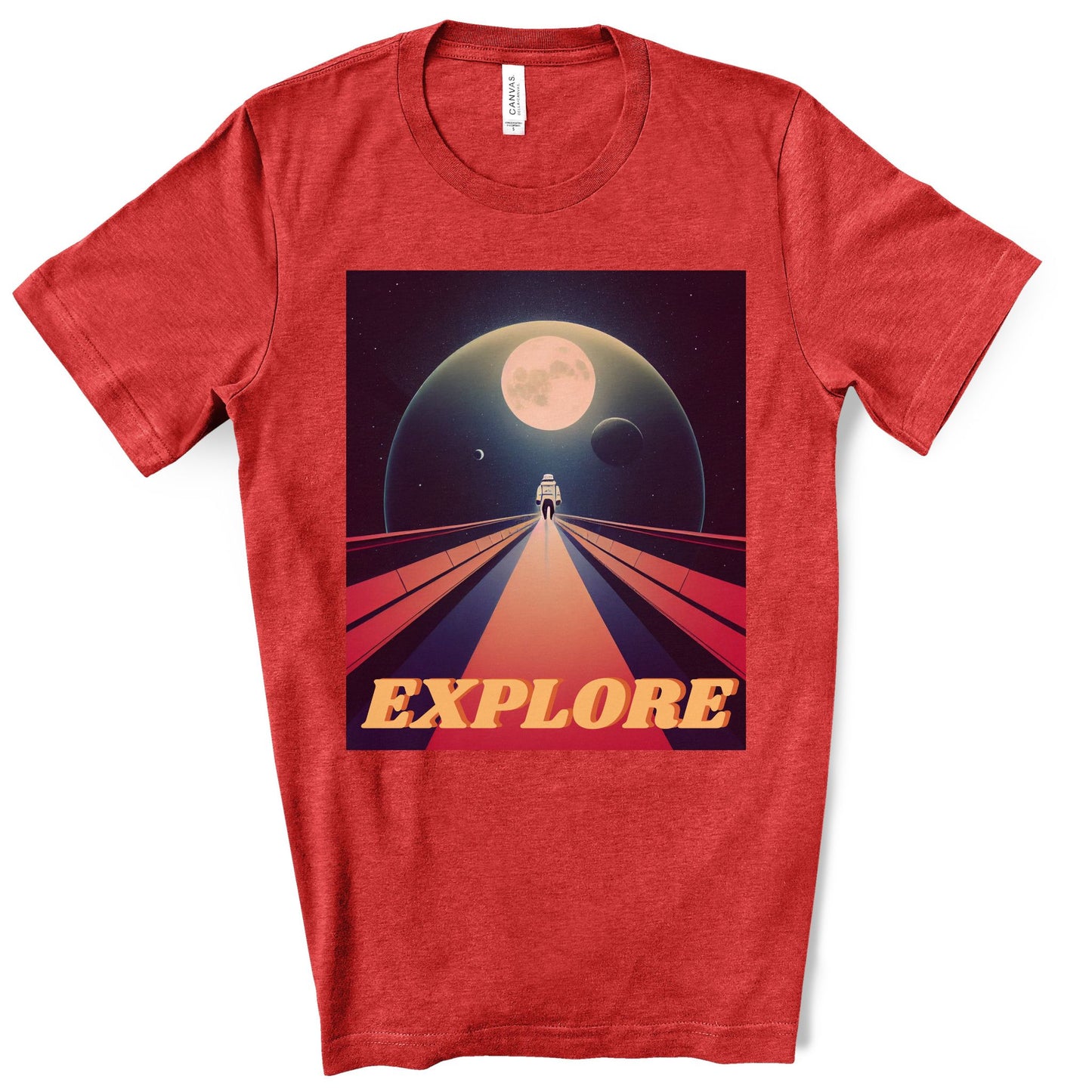 Explore Strange New Planets. Unisex Jersey Short Sleeve Tee.