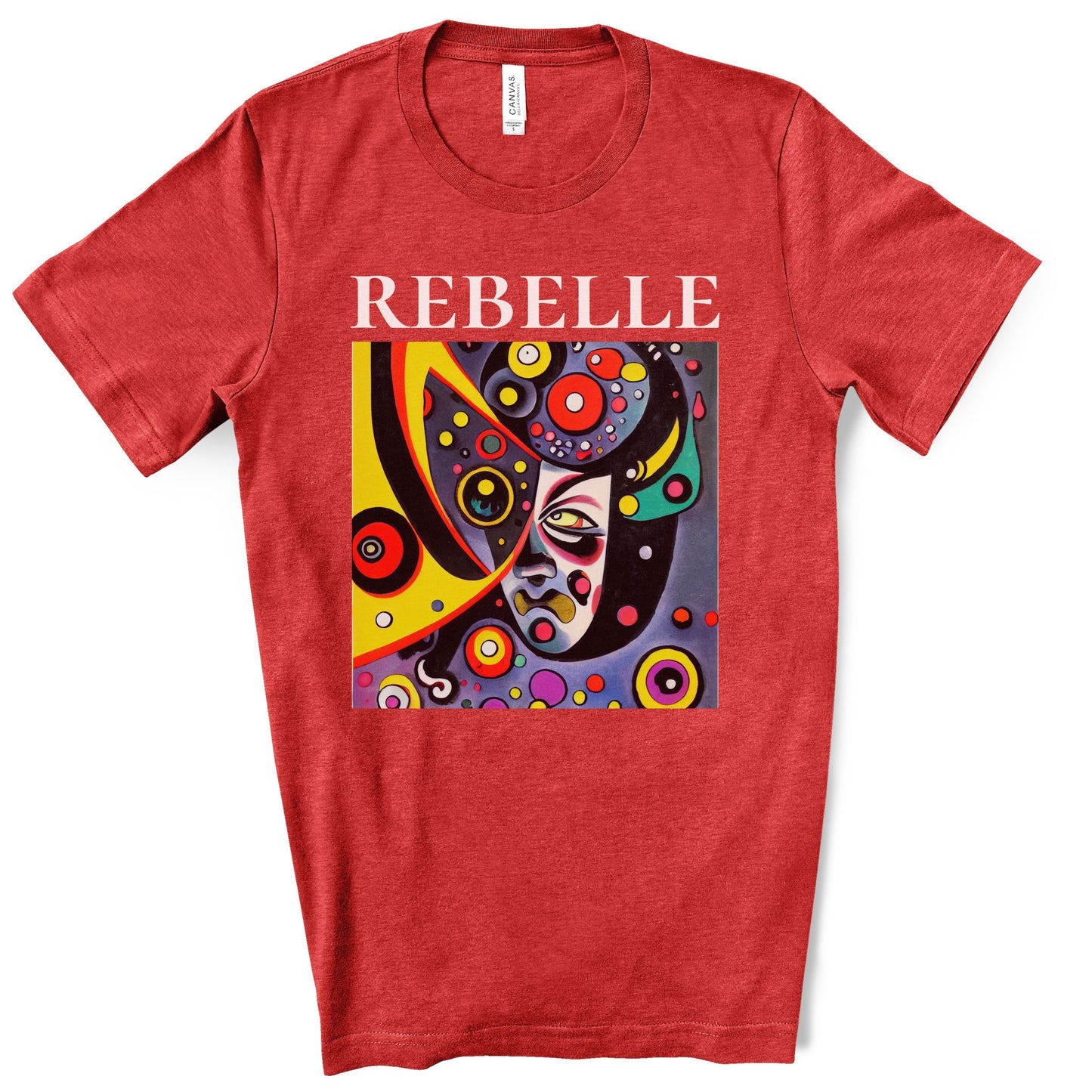 The Rebel - Original Art. Unisex Jersey Short Sleeve Tee.