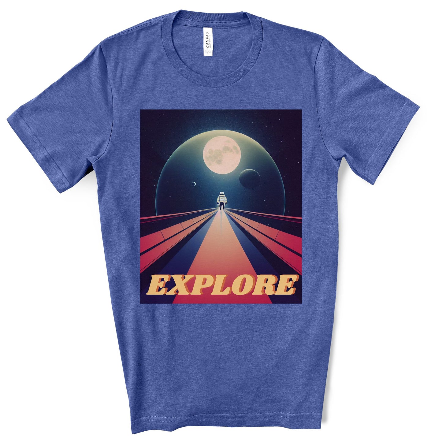 Explore Strange New Planets. Unisex Jersey Short Sleeve Tee.