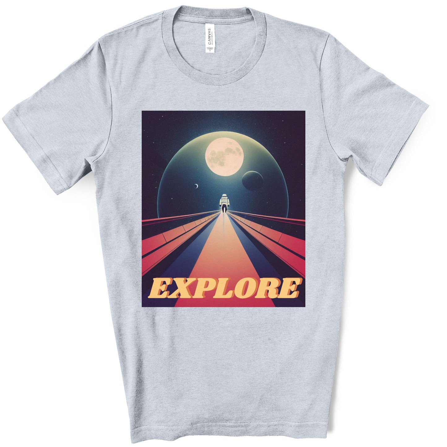 Explore Strange New Planets. Unisex Jersey Short Sleeve Tee.