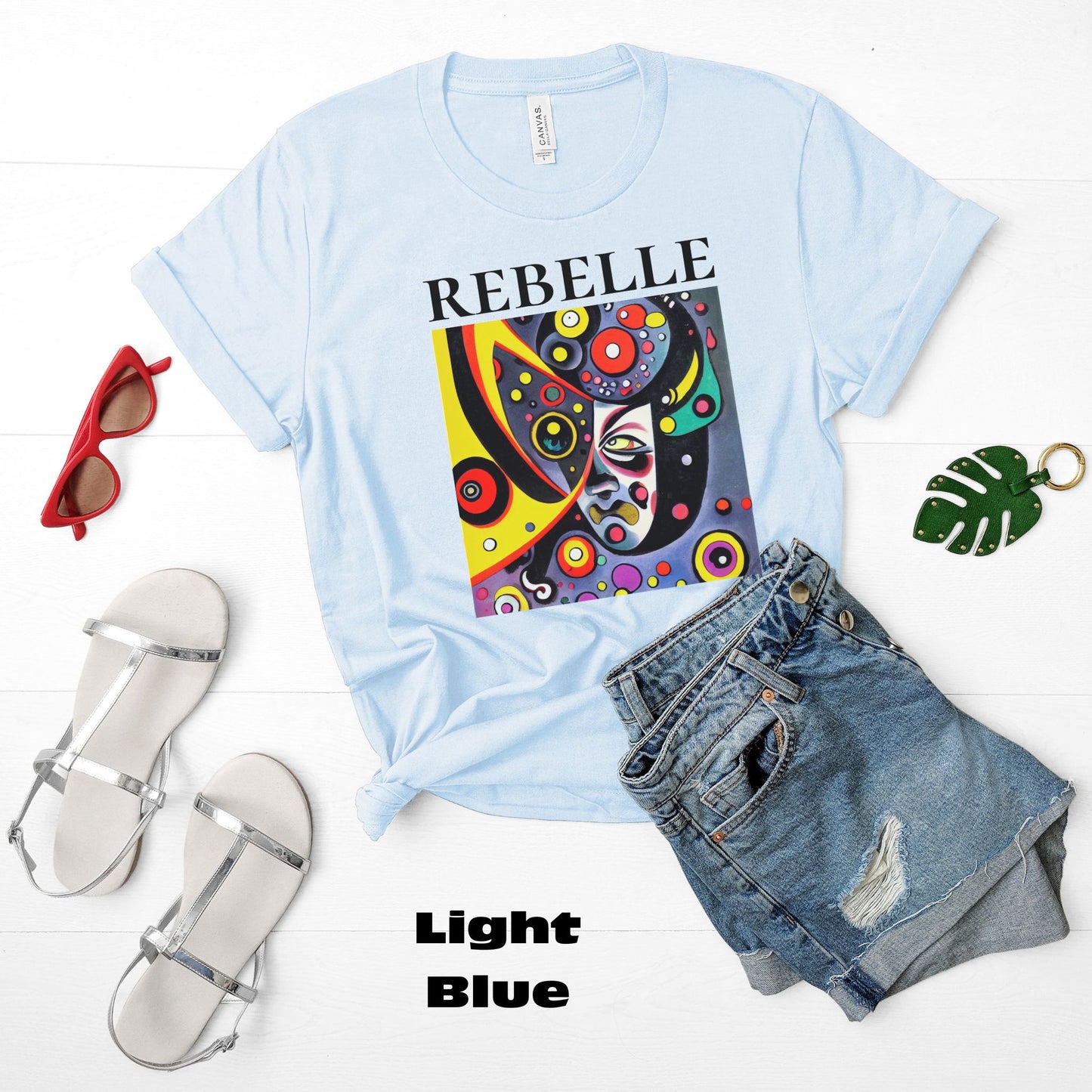 The Rebel - Original Art. Unisex Jersey Short Sleeve Tee.