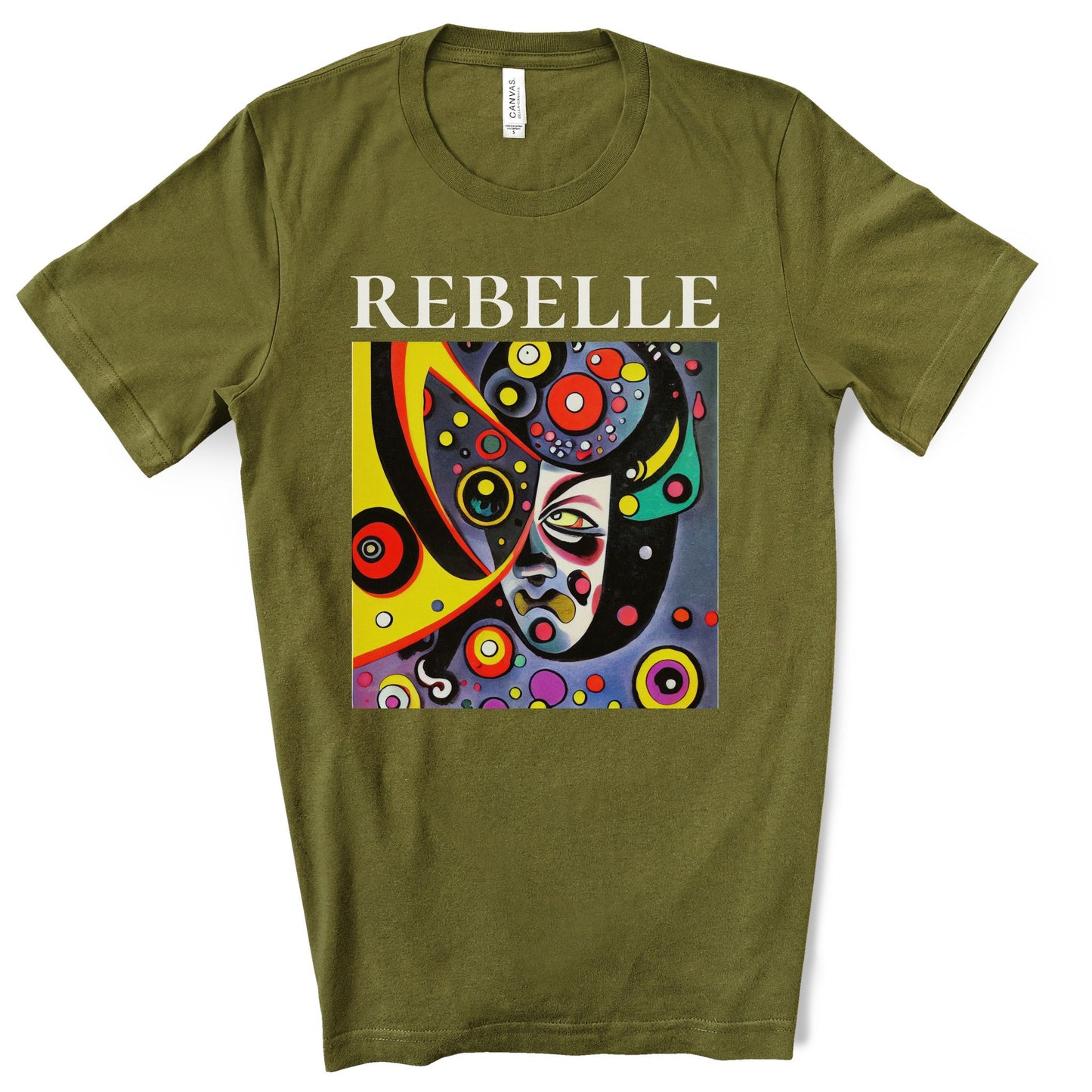 The Rebel - Original Art. Unisex Jersey Short Sleeve Tee.