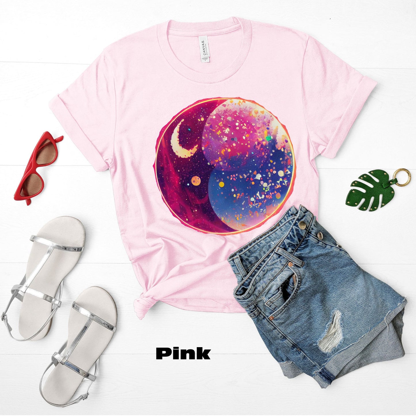 The Candy Galaxy - Original Art. Unisex Jersey Short Sleeve Tee.