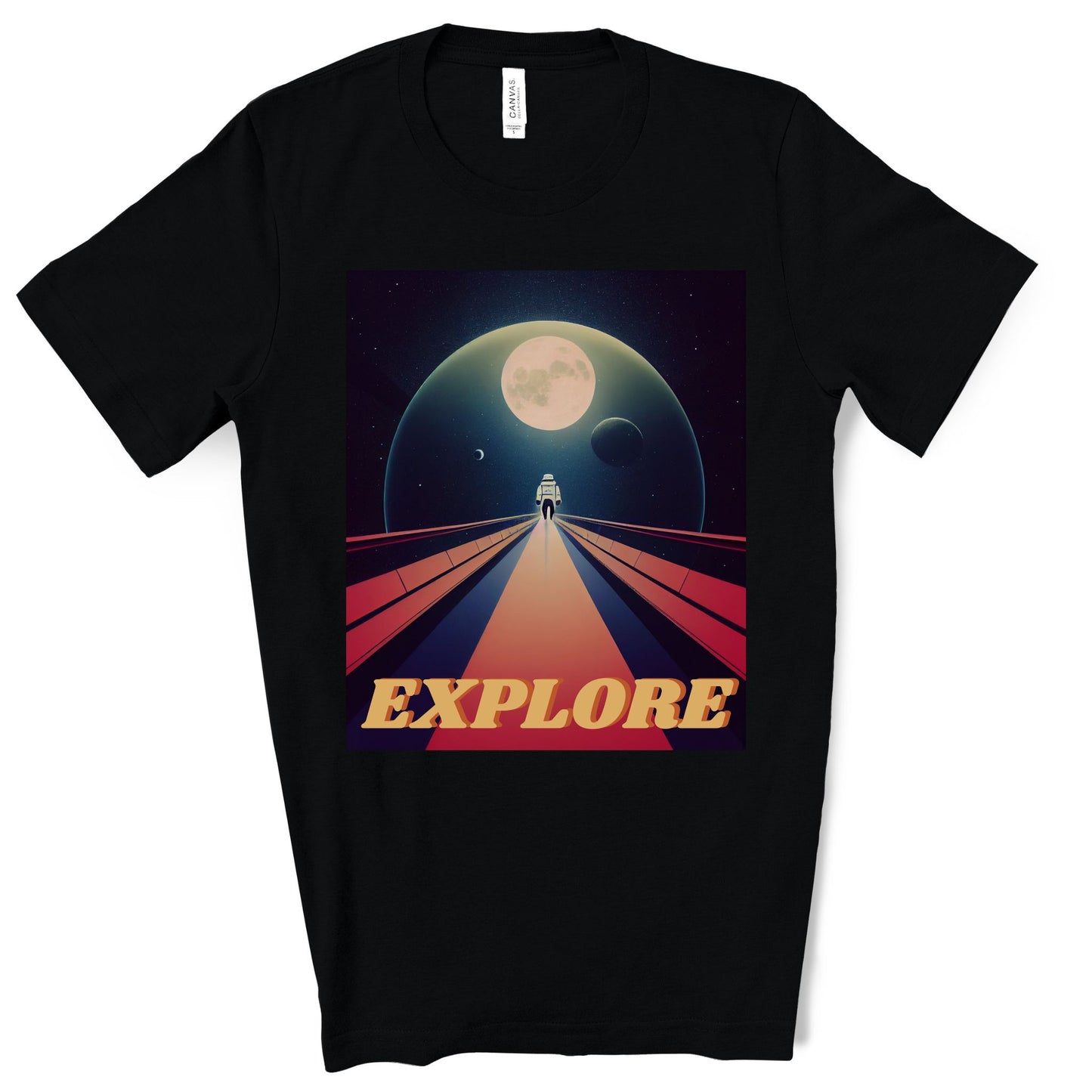 Explore Strange New Planets. Unisex Jersey Short Sleeve Tee.