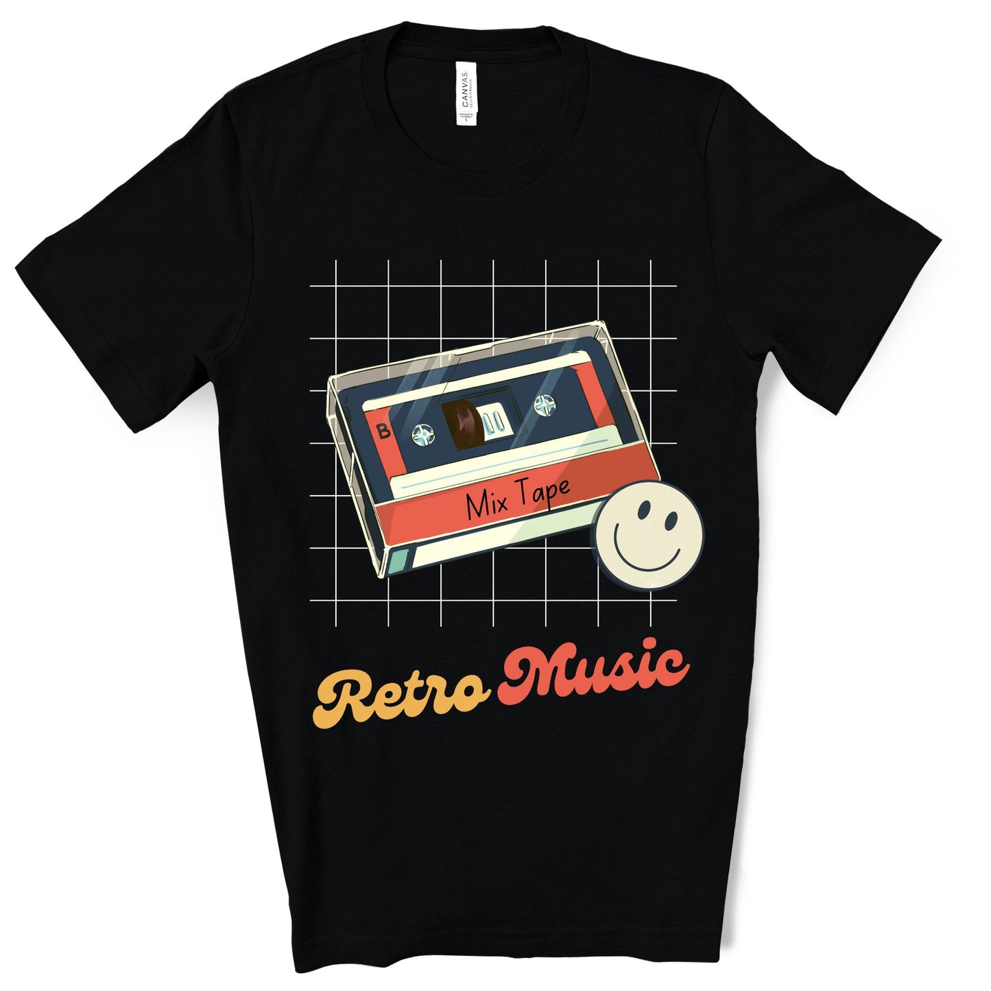 Retro Music Hits. Unisex Jersey Short Sleeve Tee.