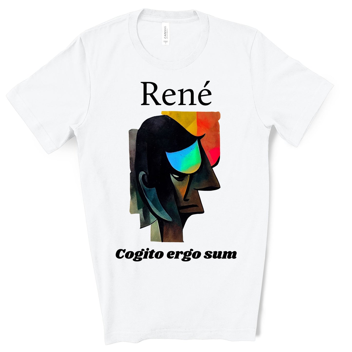 I Think Therefore I Am - Original Art. Unisex Jersey Short Sleeve Tee.