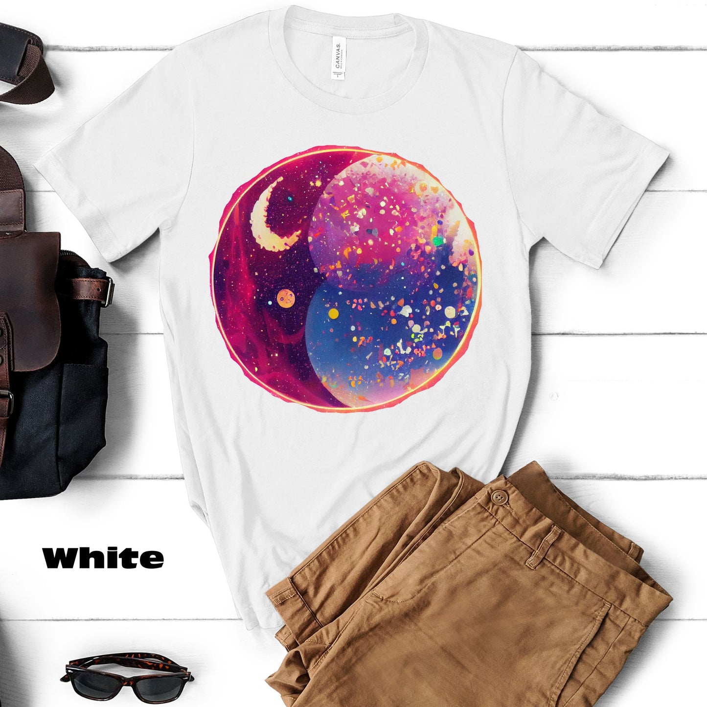 The Candy Galaxy - Original Art. Unisex Jersey Short Sleeve Tee.