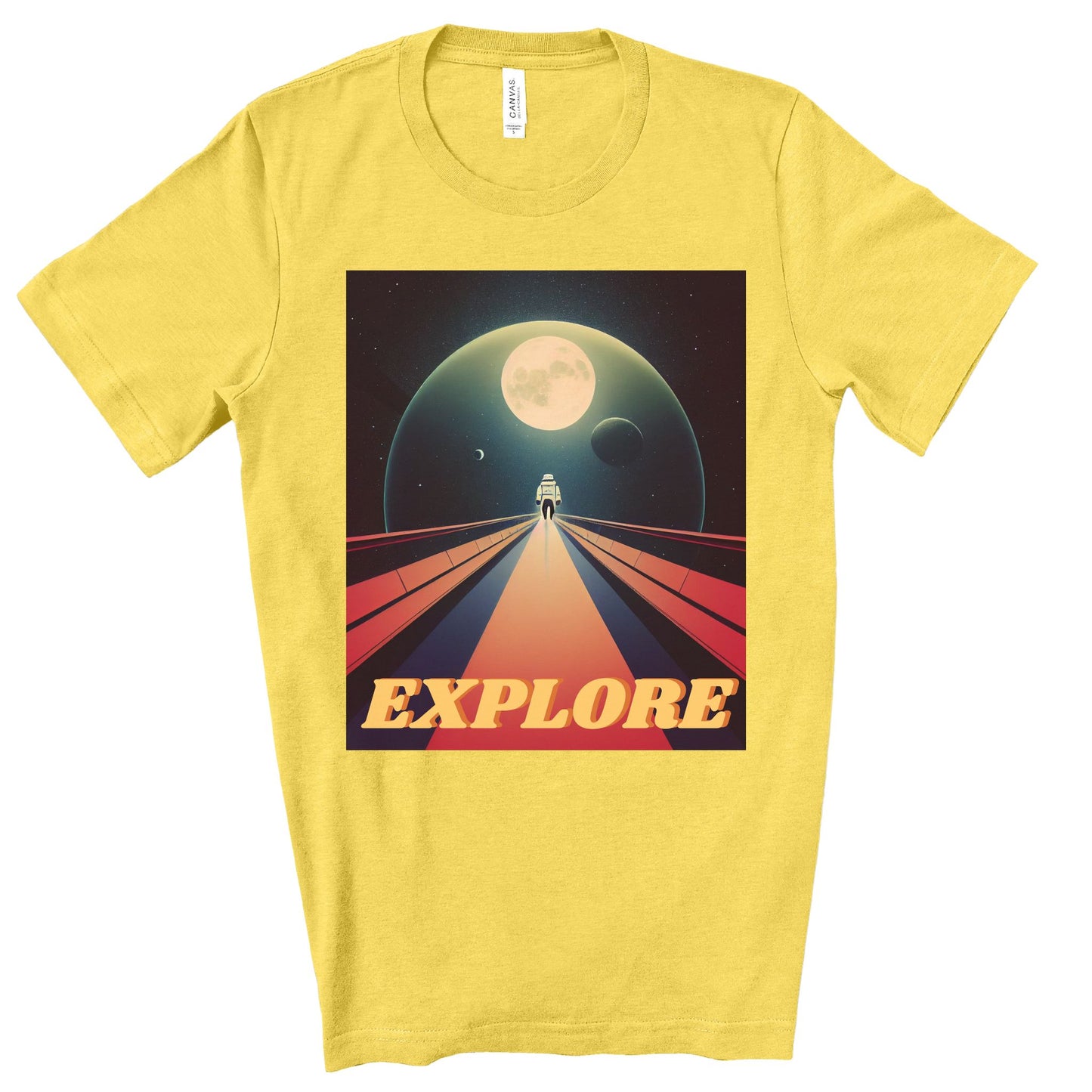 Explore Strange New Planets. Unisex Jersey Short Sleeve Tee.