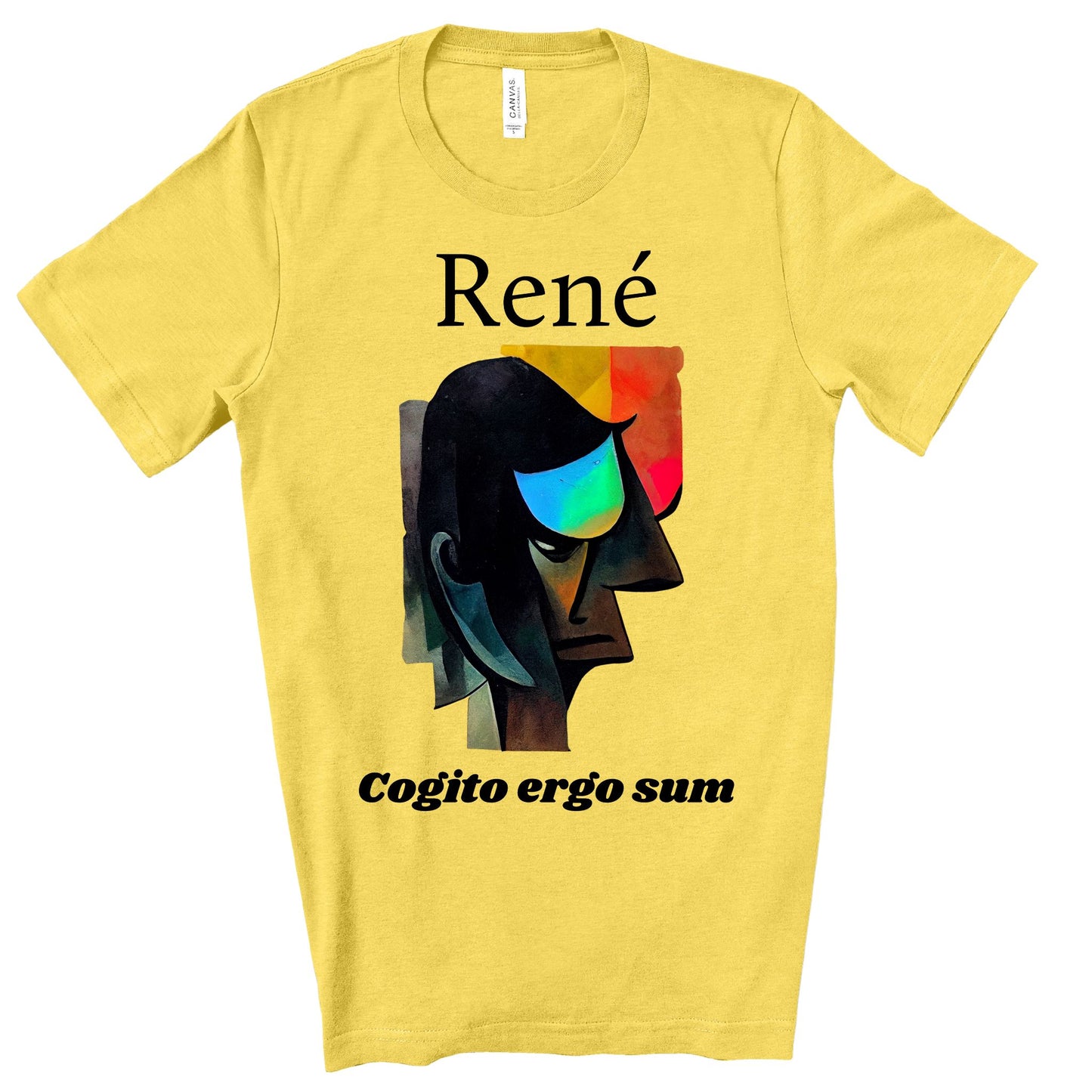 I Think Therefore I Am - Original Art. Unisex Jersey Short Sleeve Tee.