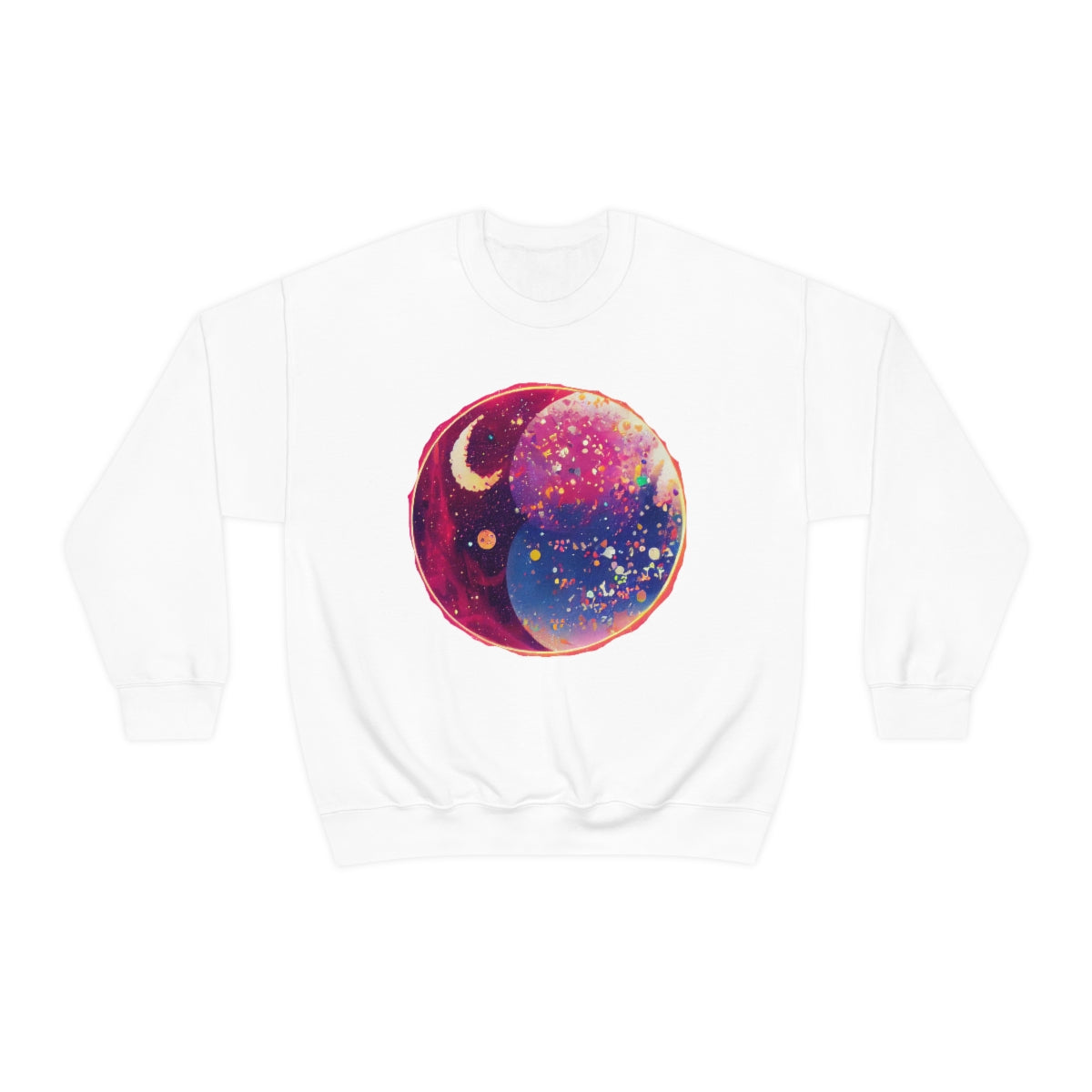 The Candy Galaxy - Original Art. Unisex Heavy Blend Crewneck Sweatshirt.