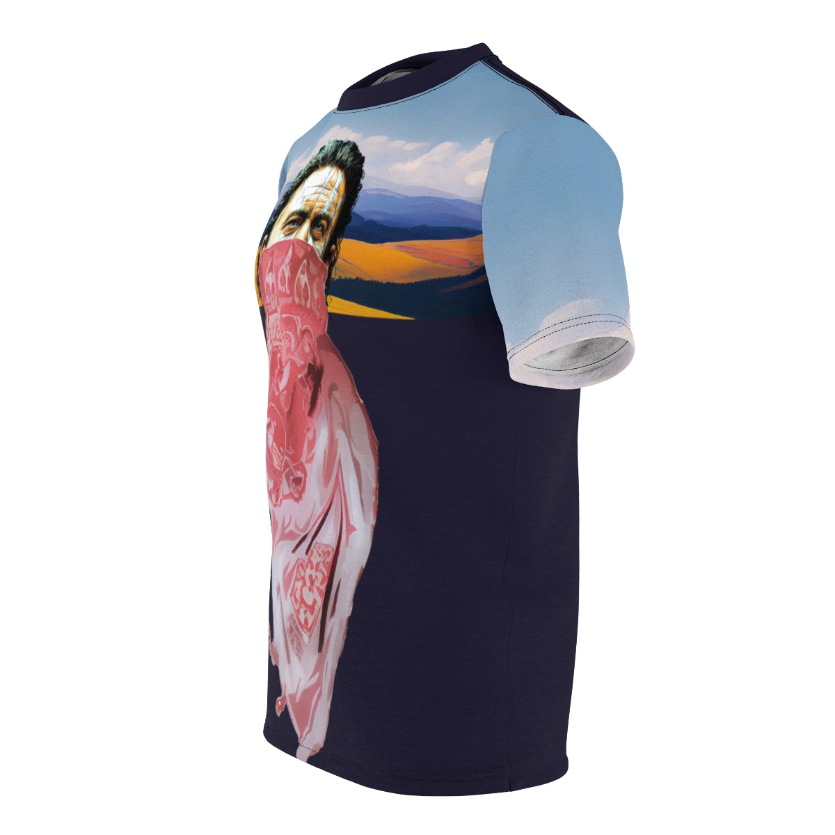 William Wallace Original Art Rebel Series. Unisex AOP Cut & Sew Tee