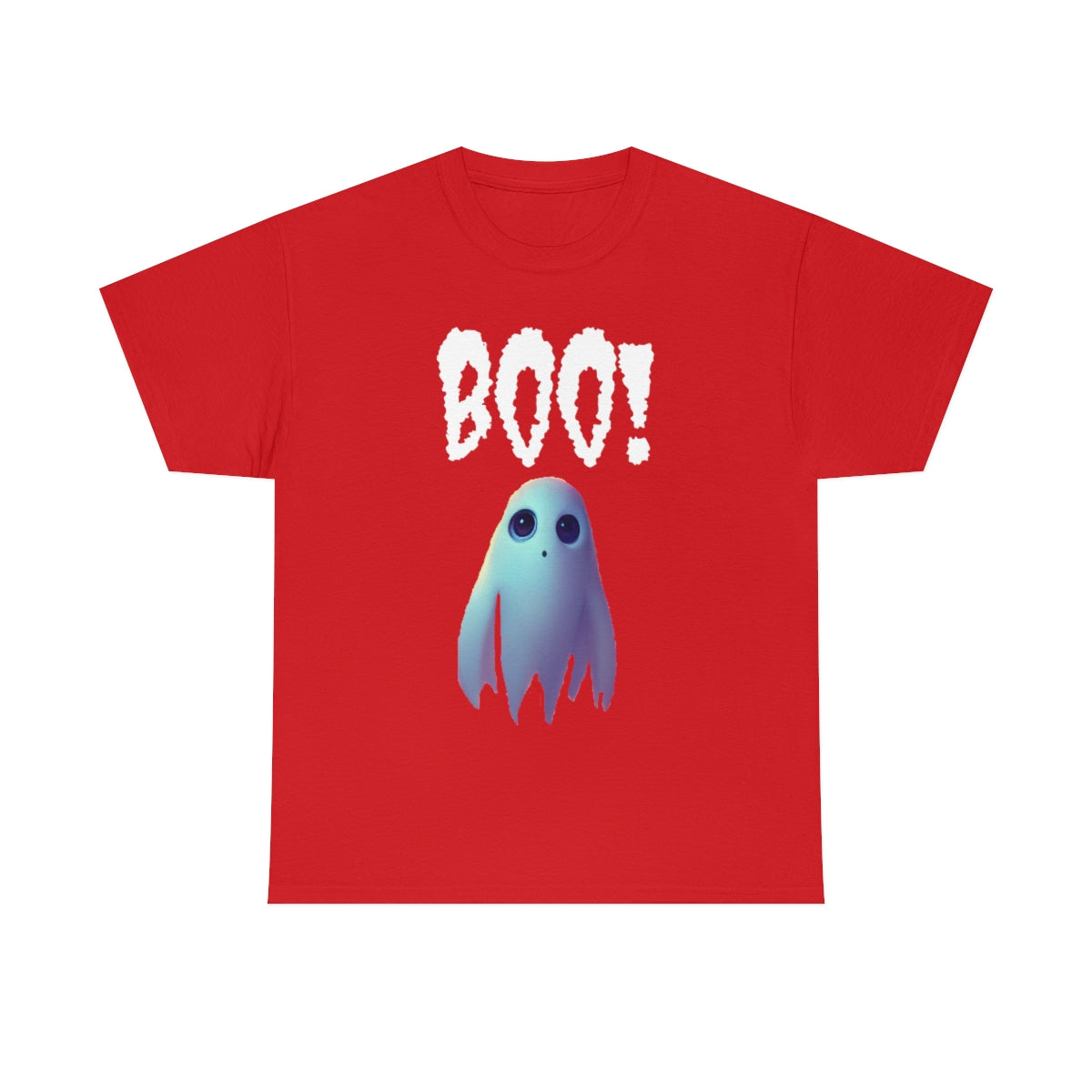 Spooky Halloween Ghoul. Unisex Heavy Cotton Tee.