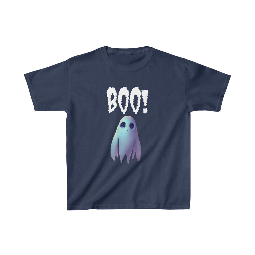 Spooky Halloween Ghoul. Unisex Heavy Cotton Tee. Kids Heavy Cotton™ Tee.