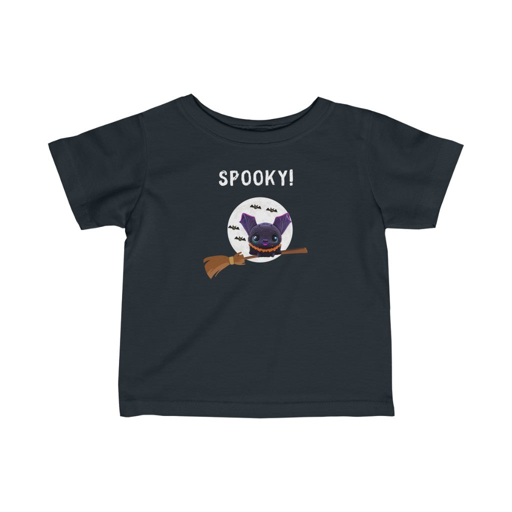 Spooky Bat Witch. Unisex Heavy Cotton Tee. Infant Fine Jersey Tee.