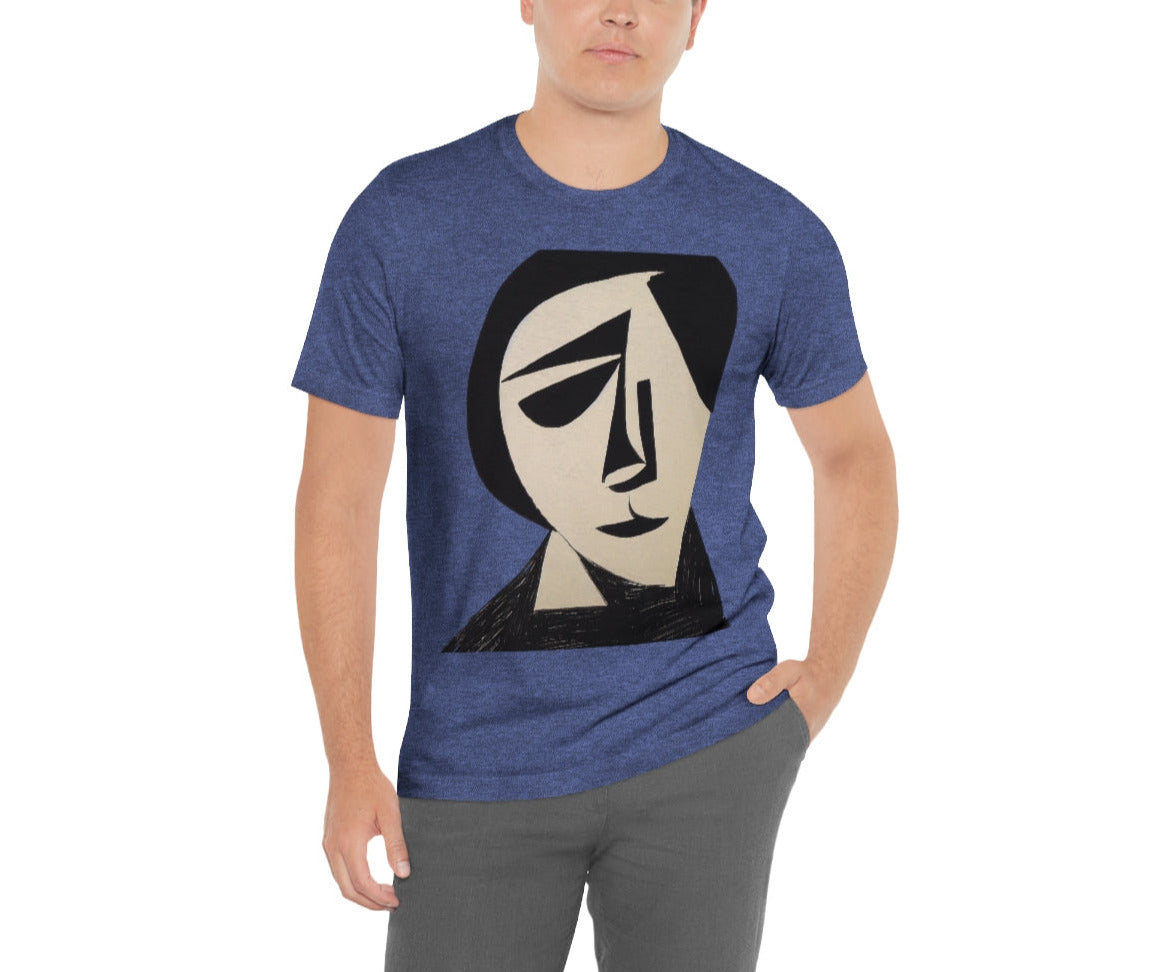 The Inventor - Original Art Remembering Overlooked Woman Scientists. Unisex Jersey Short Sleeve Tee.