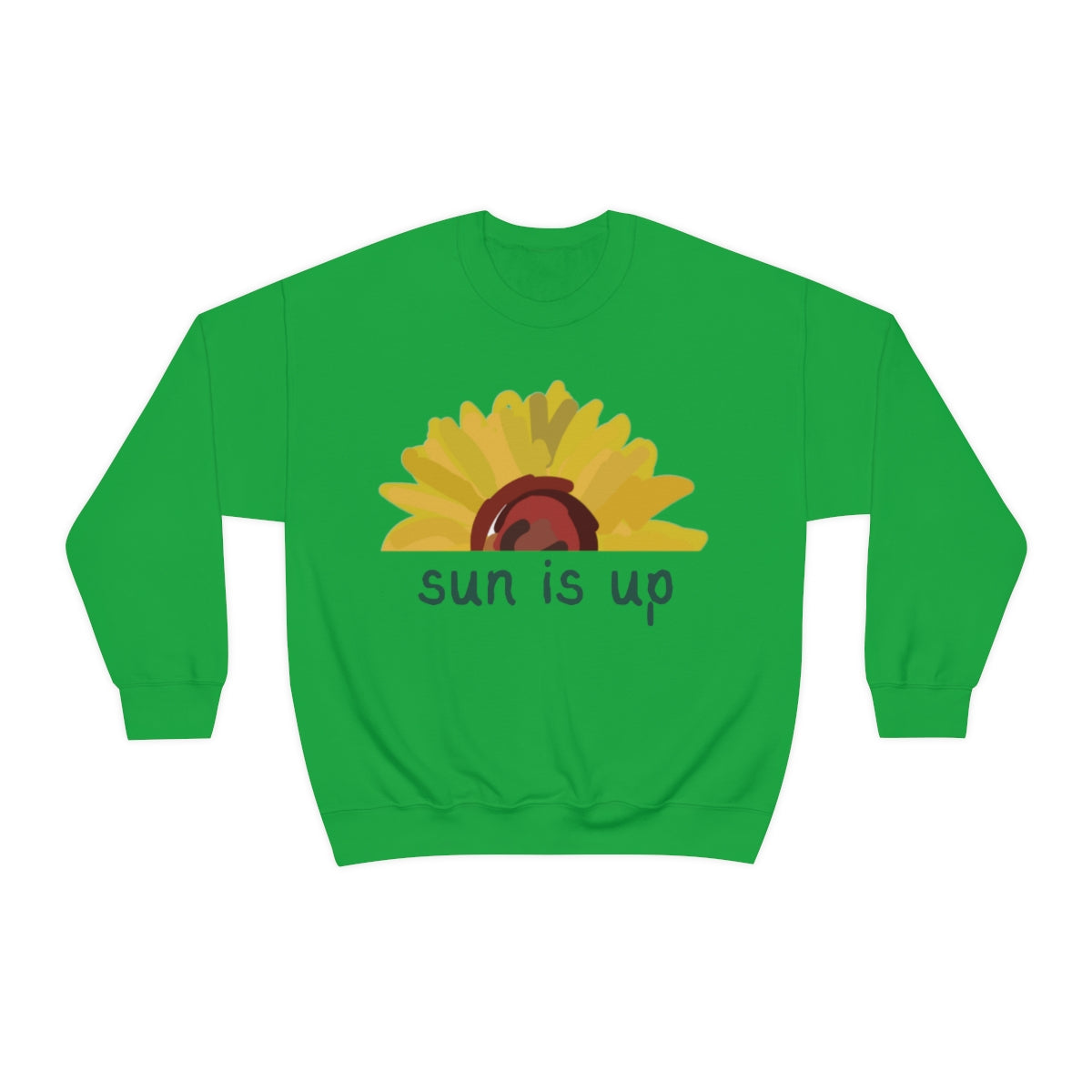 Sun Is Up. Unisex Heavy Blend Crewneck Sweatshirt.