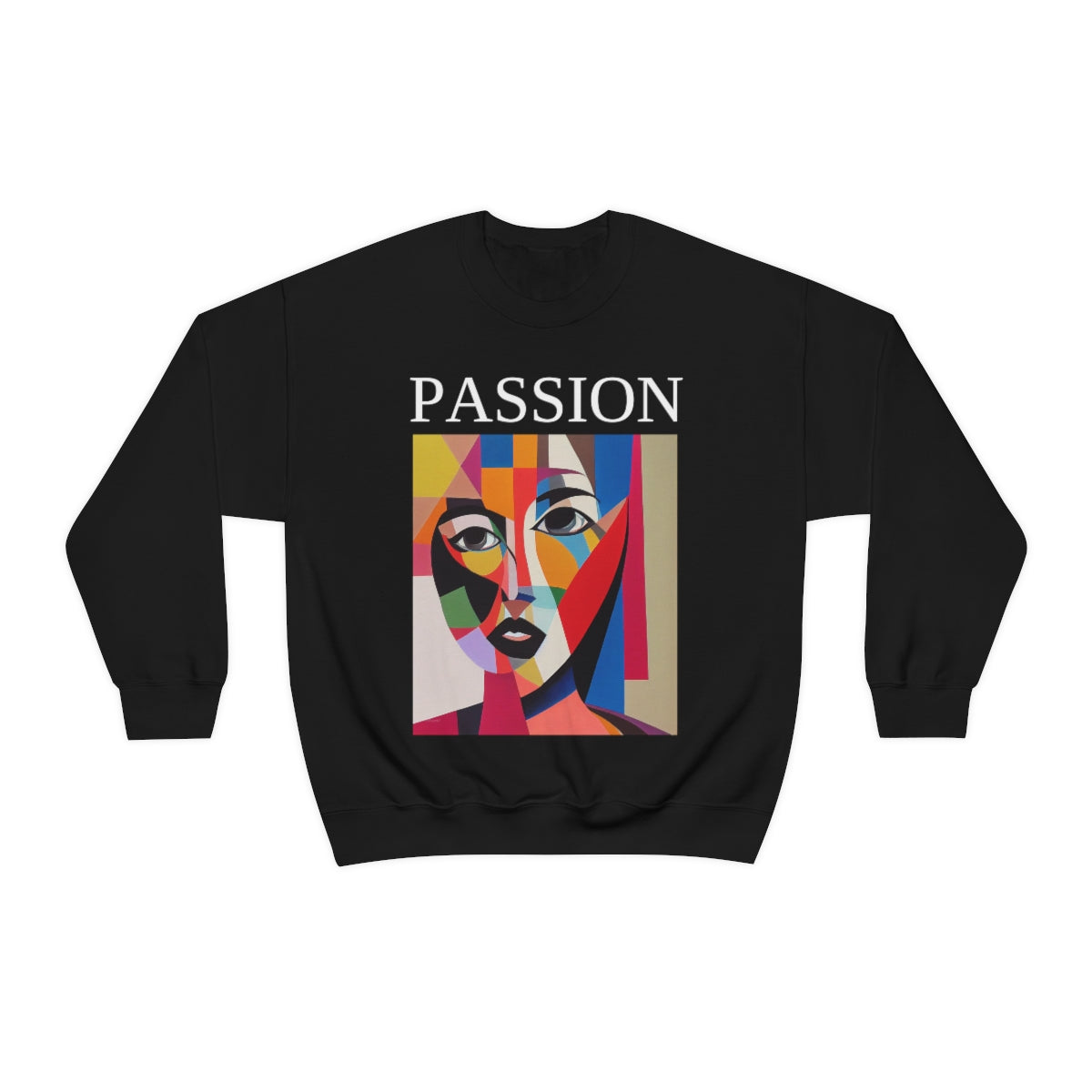 Follow Your Passion - Original Art. Unisex Heavy Blend Crewneck Sweatshirt.