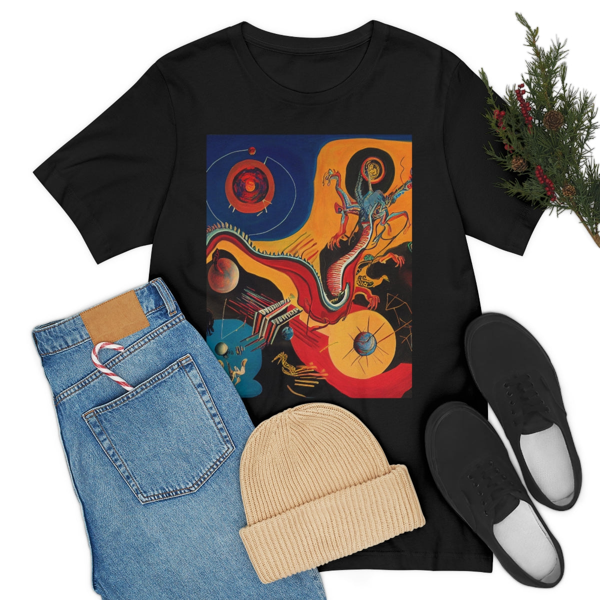 The Last Dragon. Original Art. Unisex Jersey Short Sleeve Tee.