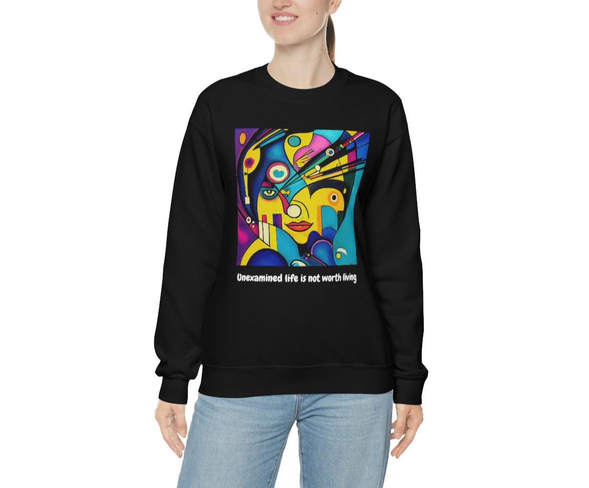 The Artist - Original Art. Unisex Heavy Blend Crewneck Sweatshirt.