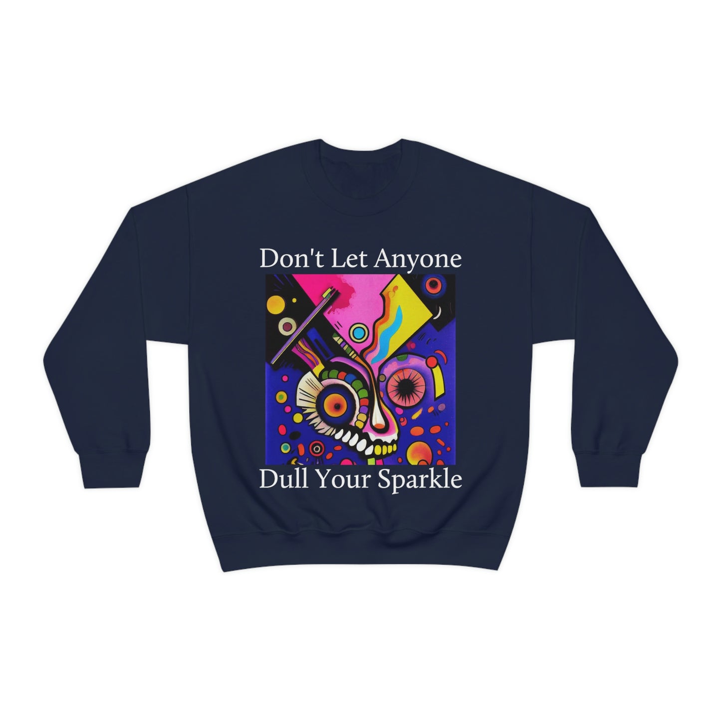 Express Yourself. Original Art. Unisex Heavy Blend Crewneck Sweatshirt.
