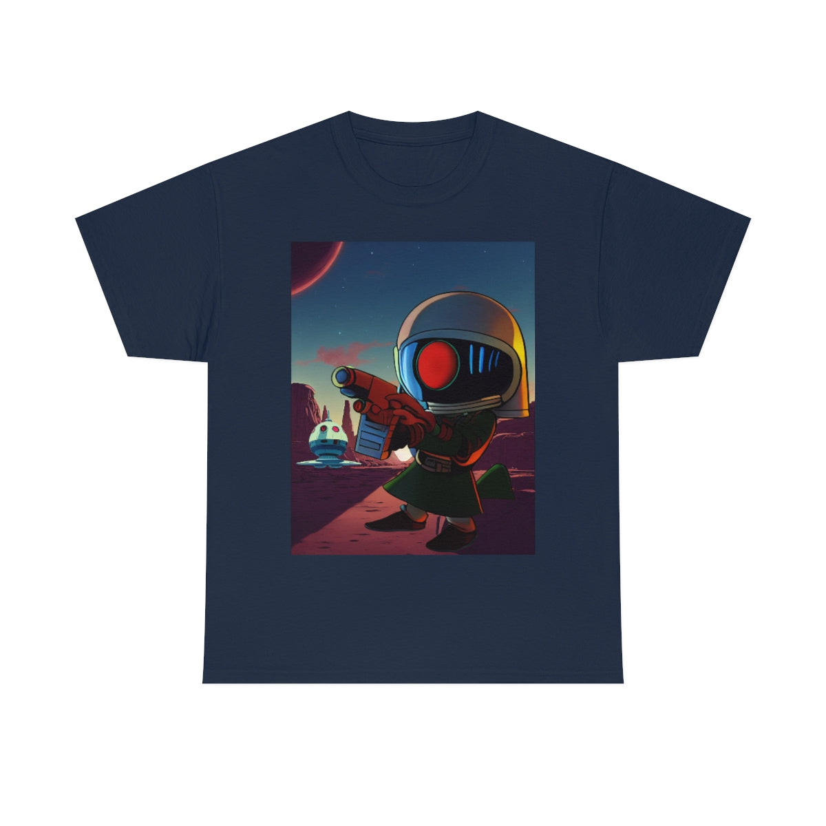 Vader The Plutonian. Unisex Heavy Cotton Tee.