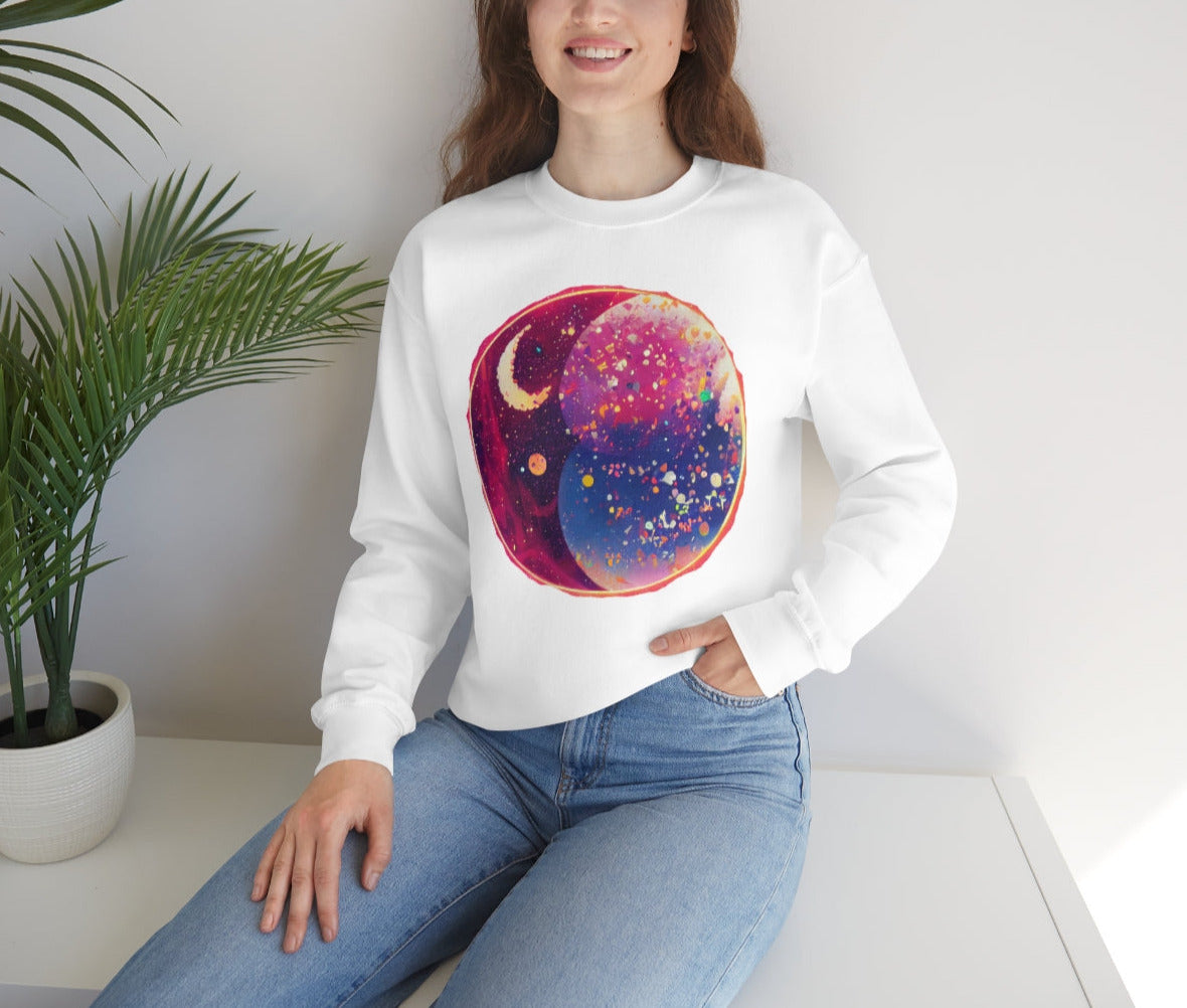 The Candy Galaxy - Original Art. Unisex Heavy Blend Crewneck Sweatshirt.