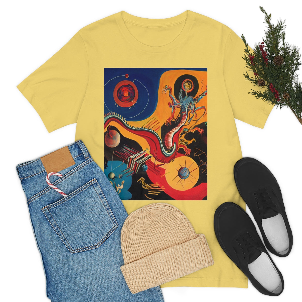 The Last Dragon. Original Art. Unisex Jersey Short Sleeve Tee.