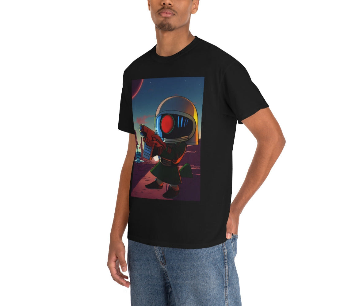 Vader The Plutonian. Unisex Heavy Cotton Tee.