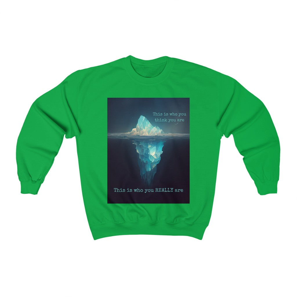Believe In Yourself. Original Artwork. Unisex Heavy Blend™ Crewneck Sweatshirt.