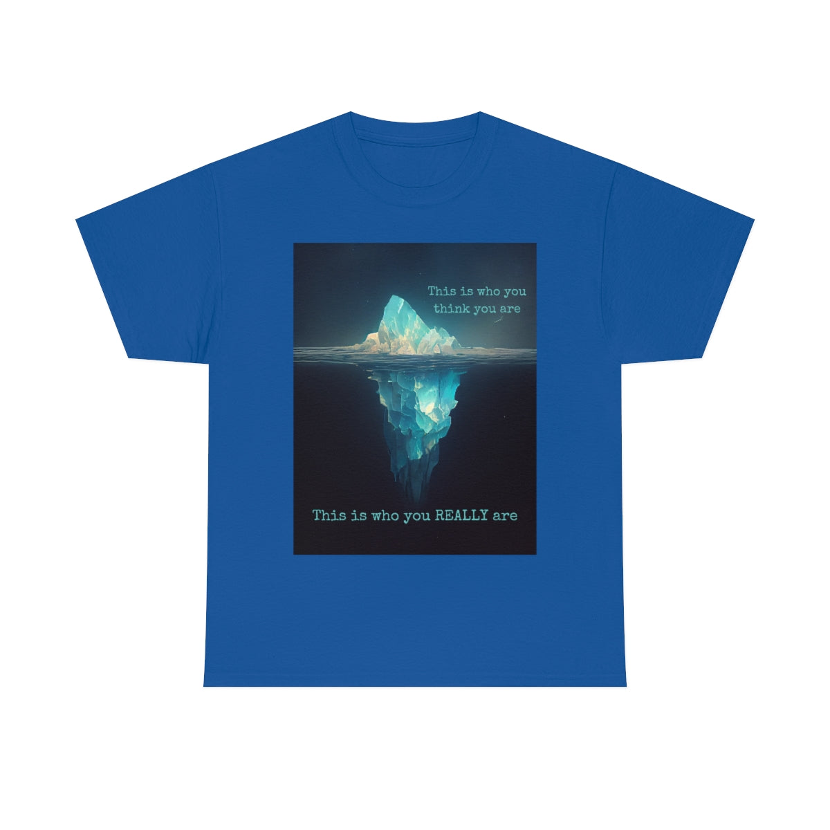 Believe In Yourself. Original Artwork. Unisex Heavy Cotton Tee.