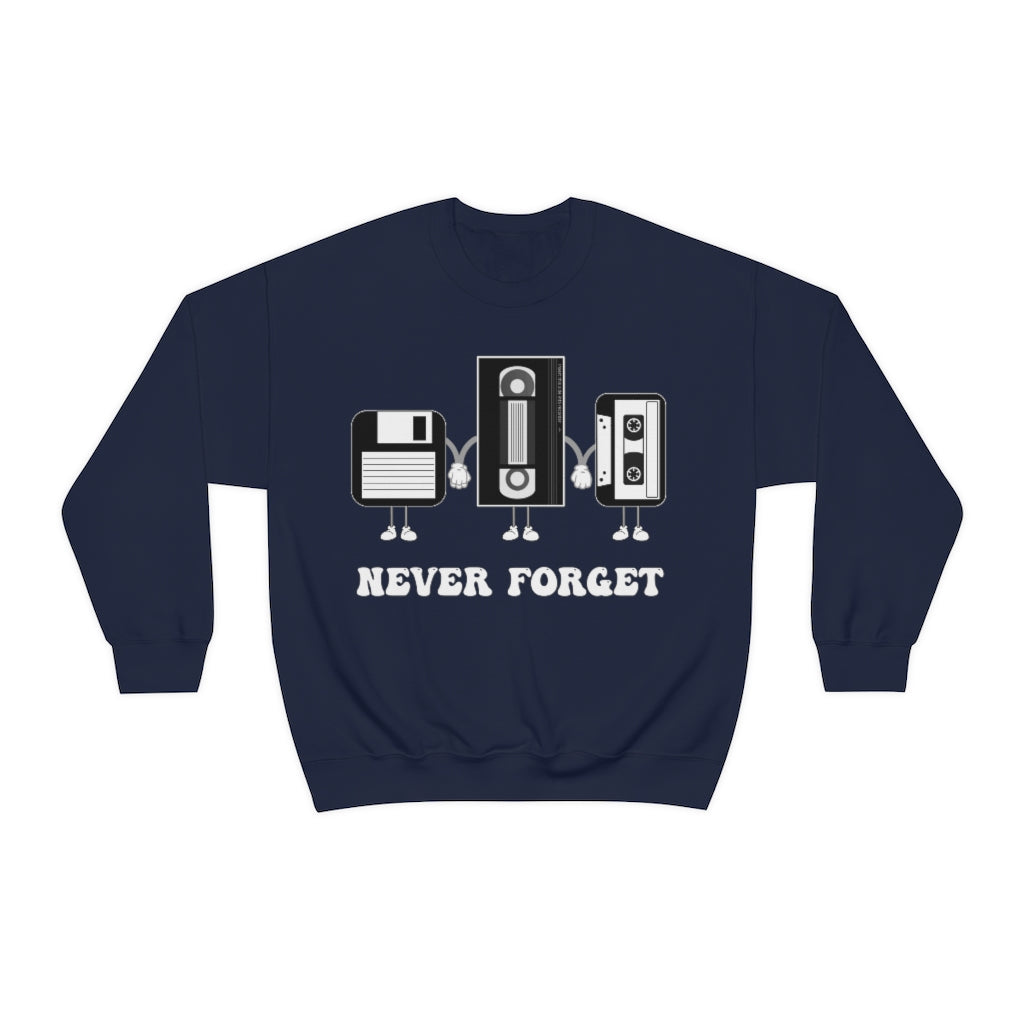 Never Forget Our Nostalgia Origins! Unisex Heavy Blend™ Crewneck Sweatshirt