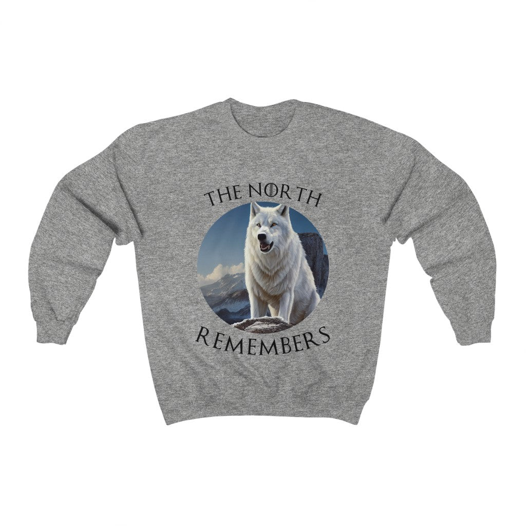 The North Remembers. Unisex Heavy Blend™ Crewneck Sweatshirt