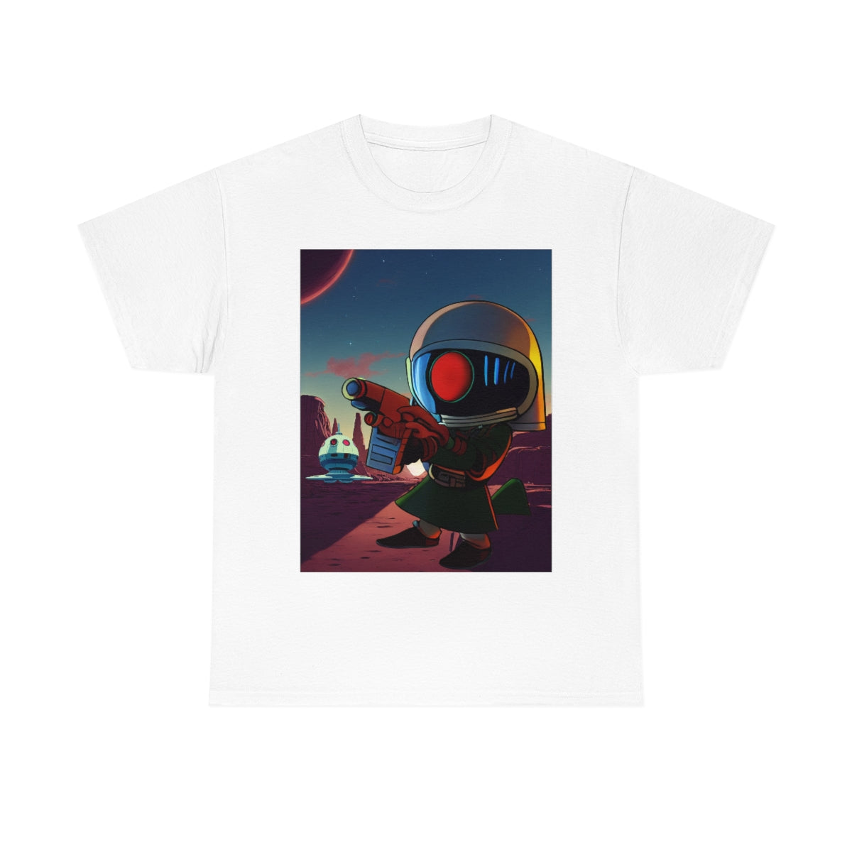 Vader The Plutonian. Unisex Heavy Cotton Tee.