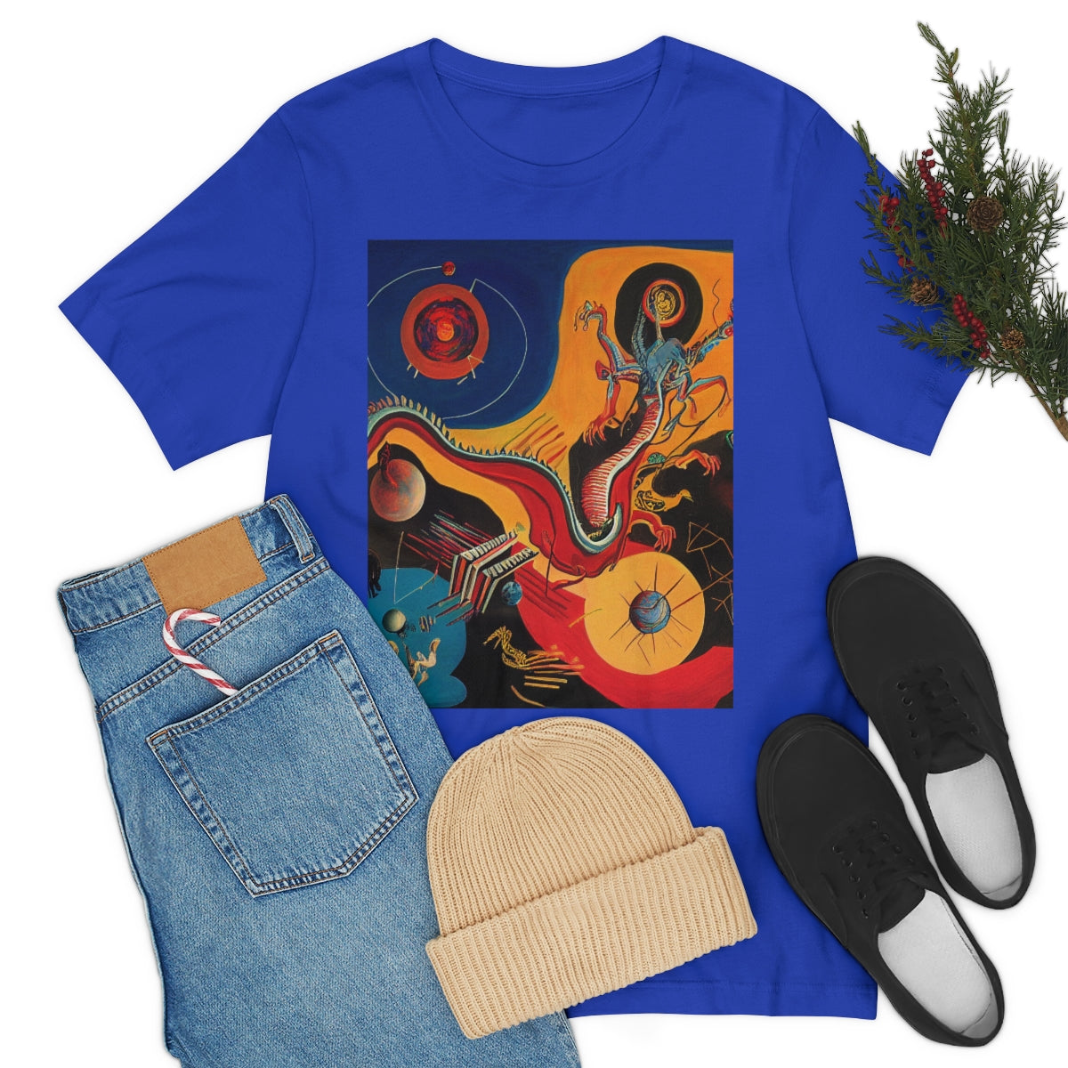 The Last Dragon. Original Art. Unisex Jersey Short Sleeve Tee.