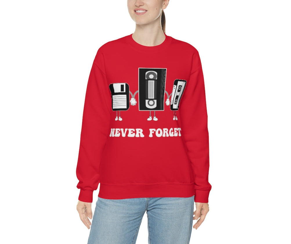 Never Forget Our Nostalgia Origins! Unisex Heavy Blend™ Crewneck Sweatshirt